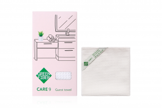 CARE 9 Waffle misafir havlusu, sütlü