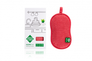 HOME S15  Bulaşık Süngeri mercan